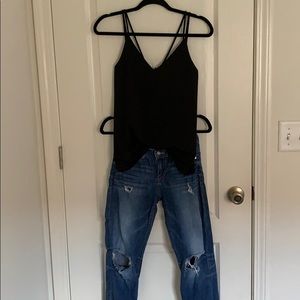 PAPERMOON Black Strappy Cami